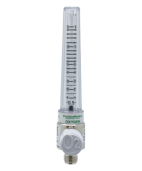 Flowmeter, 0-15 l/min, Oxygen